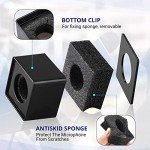 Portable Cube Microphone Flag Station - 4 Pack