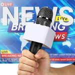 Portable Cube Microphone Flag Station - 4 Pack