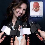 Portable Cube Microphone Flag Station - 4 Pack