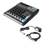 Shure Professional 6-Channel Audio Mixer Console