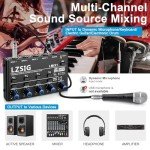 Shure Mini Audio Mixer with 4 Channels