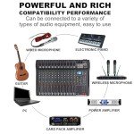 Shure 12-Channel DJ Audio Mixer with USB