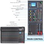 Shure 12-Channel DJ Audio Mixer with USB