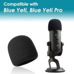 Blue Yeti Pop Filter Set with Windscreen Cover