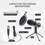 LOOYUAN Condenser Microphone for PC and Gaming