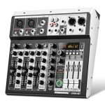 Shure 4-Channel USB DJ Mixer with Effects