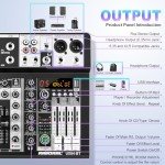 Shure 4-Channel USB DJ Mixer with Effects