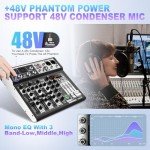 Shure 4-Channel USB DJ Mixer with Effects