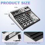 Shure 4-Channel USB DJ Mixer with Effects