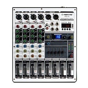 Phenyx Pro 4-Channel USB Audio Mixer