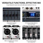 Phenyx Pro 4-Channel USB Audio Mixer