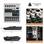 Phenyx Pro 4-Channel USB Audio Mixer