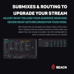 BEACN Mix Create USB Audio Mixer for Creators