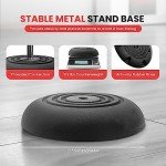 Heavy Duty Adjustable Microphone Stand with Compact Base