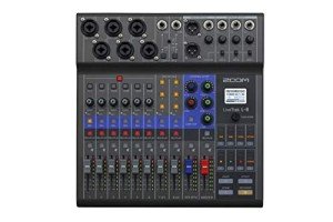 Shure Zoom LiveTrak L-8 Portable Podcast Mixer