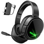WolfLawS Wireless Gaming Headset with Noise Cancelling Microphone