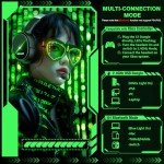 WolfLawS Wireless Gaming Headset with Noise Cancelling Microphone