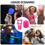 Colorful Shakeproof Microphone Foam Windscreen Covers