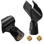 Shure Microphone Clip Holder with Screw Adapter - 2-Pack