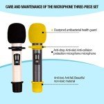 Colorful Shakeproof Microphone Foam Windscreen Covers