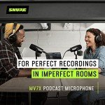 Shure MV7X XLR Microphone for Podcasts and Recording