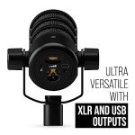 RØDE PodMic XLR/USB Microphone for Content Creators