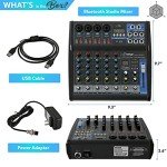 Shure Professional 6-Channel Audio Mixer Console