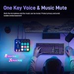 MAONO Gaming Mixer with Bluetooth and Phantom Power
