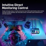 MAONO Gaming Mixer with Bluetooth and Phantom Power
