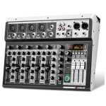 6-Channel Bluetooth Audio Mixer with DSP Effects