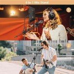 Ramzi 6-in-1 Boom Mic Stand with Accessories