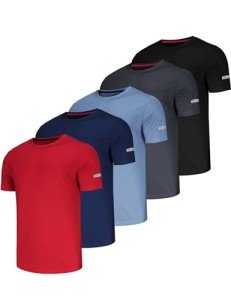 Men's Quick-Dry Hiking T-Shirt Multipack