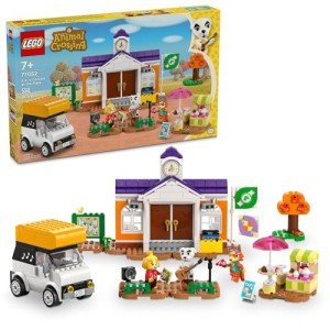 LEGO Animal Crossing K.K.’s Concert in The Plaza Building Toy Set - Animal Crossing Toy Figures & Playsets for Kids, Girls & Boys, Ages 7+ - Pretend Play Gift Ideas for Christmas - 77052