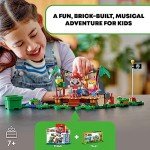 LEGO Super Mario Dixie Kong’s Jungle Jam Expansion Set 71421, Super Mario Gift Set for Boys and Girls Ages 7-9, Buildable Toy Game Featuring 2 Brick Built Super Mario Figures with Musical Accessories