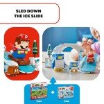 LEGO Super Mario Penguin Family Snow Adventure Expansion Set, Build and Display Toy for Kids, Includes a Goomba Figure and Baby Penguin, Gift for Gamers, Boys and Girls Ages 7 and Up,71430