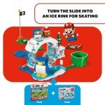 LEGO Super Mario Penguin Family Snow Adventure Expansion Set, Build and Display Toy for Kids, Includes a Goomba Figure and Baby Penguin, Gift for Gamers, Boys and Girls Ages 7 and Up,71430