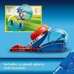 LEGO Sonic the Hedgehog Sonic’s Speed Sphere Challenge 76990 Building Toy Set, Sonic Playset with Speed Sphere Launcher and 3 Sonic Figures, Fun Birthday Gift for Young Fans Ages 6 and Up