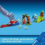 LEGO Sonic the Hedgehog Sonic’s Speed Sphere Challenge 76990 Building Toy Set, Sonic Playset with Speed Sphere Launcher and 3 Sonic Figures, Fun Birthday Gift for Young Fans Ages 6 and Up