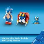 LEGO Sonic the Hedgehog Sonic’s Speed Sphere Challenge 76990 Building Toy Set, Sonic Playset with Speed Sphere Launcher and 3 Sonic Figures, Fun Birthday Gift for Young Fans Ages 6 and Up
