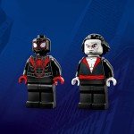 LEGO Marvel Spider-Man Miles Morales vs. Morbius 76244 Building Toy - Featuring Race Car and Action Minifigures, Adventures in The Spiderverse, Movie Inspired Set, Fun for Boys, Girls, and Kids