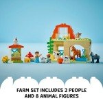 LEGO DUPLO Animal Farm Playset for Toddlers