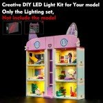 LocoLee LED Light Kit for Gabby's Dollhouse