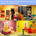 LocoLee LED Light Kit for Gabby's Dollhouse