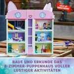 Gabby's Magical Dollhouse with Figurines for Kids