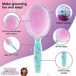 Gabby's Dollhouse Sparkling Stars Hair Brush for Kids