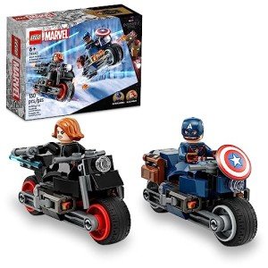 LEGO Marvel Black Widow & Captain America Motorcycles Set