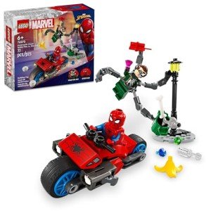 LEGO Marvel Spider-Man vs. Doc Ock Motorcycle Chase