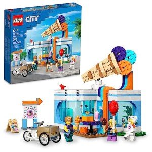 LEGO City Ice Cream Shop Building Toy Set