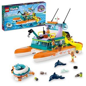 LEGO Friends Sea Rescue Boat Building Set