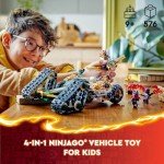 LEGO NINJAGO Ninja Team 4-in-1 Vehicle Set